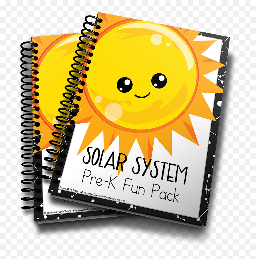 Solar System Prek Fun Pack - The Multi Taskinu0027 Mom Summer Camp Activities For Moms Emoji,K Emoticon