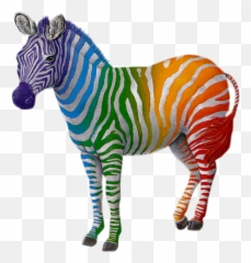 Rainbow Zebra Pets U0026 Animals Sticker By Thegreenfrog - Zebra Rainbow Emoji,Zebra Emoji