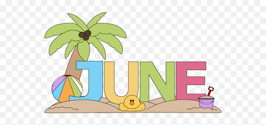 June Clipart Beach Sand - June Clipart Emoji,Beach Emoji Art