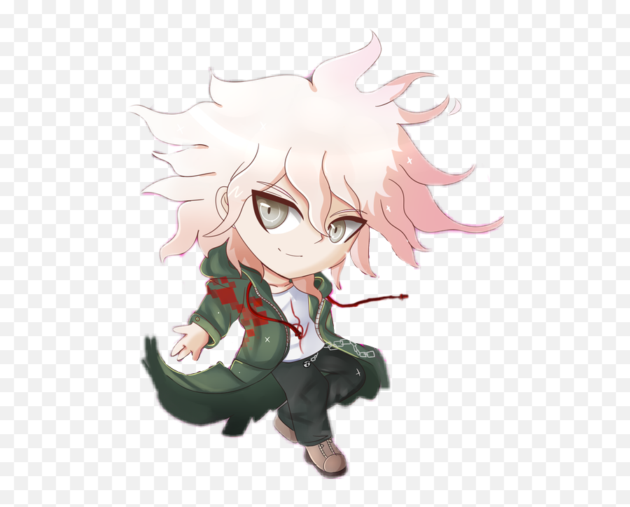 Nagito Komaeda Nagitokomeada Sticker - Fictional Character Emoji,Komaeda Emoji