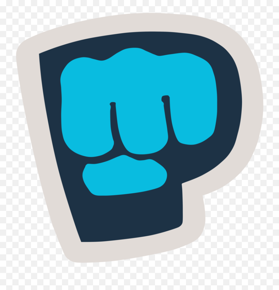 Brofist Pewdiepie Blue Fist Bro Sticker - Royaumont Abbey Emoji,Emoji Challenge Pewdiepie
