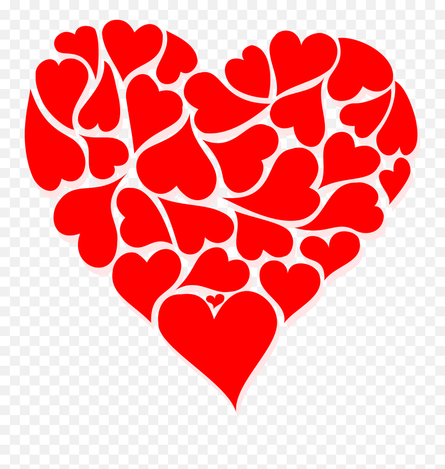 Valentine Hearts Clip Art Valentine Week 6 2 - Clipartix Heart Valentines Day Clipart Emoji,Valentine Emojis