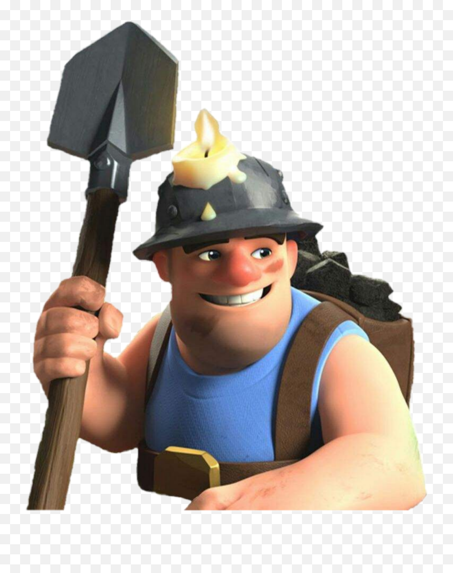 Miner Sticker - Miner Clash Of Clans Emoji,Miner Emoji