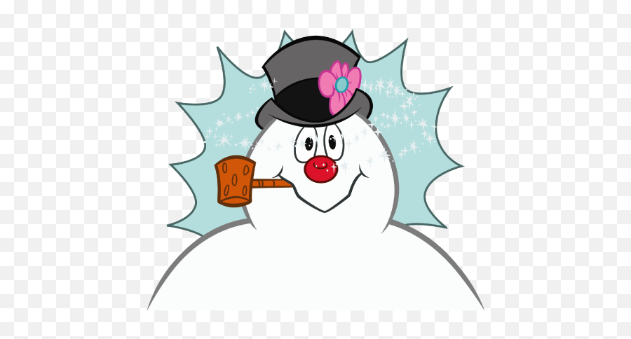Frosty The Snowman Emoji - Frosty The Snowman Cartoon,Snowman Emoji