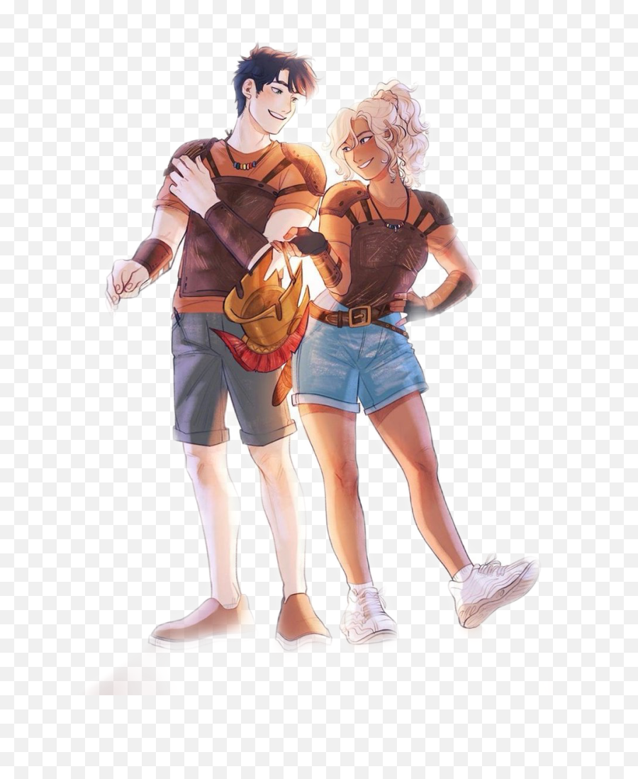 The Most Edited Percyjackson Picsart - Percy Jackson E Annabeth Emoji,Percy Jackson Trident Emoji