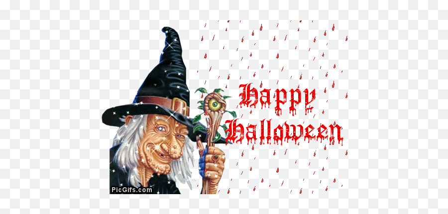 Happy Halloween Comment Gifs - Witch Emoji,Witch Emoticon Gifs