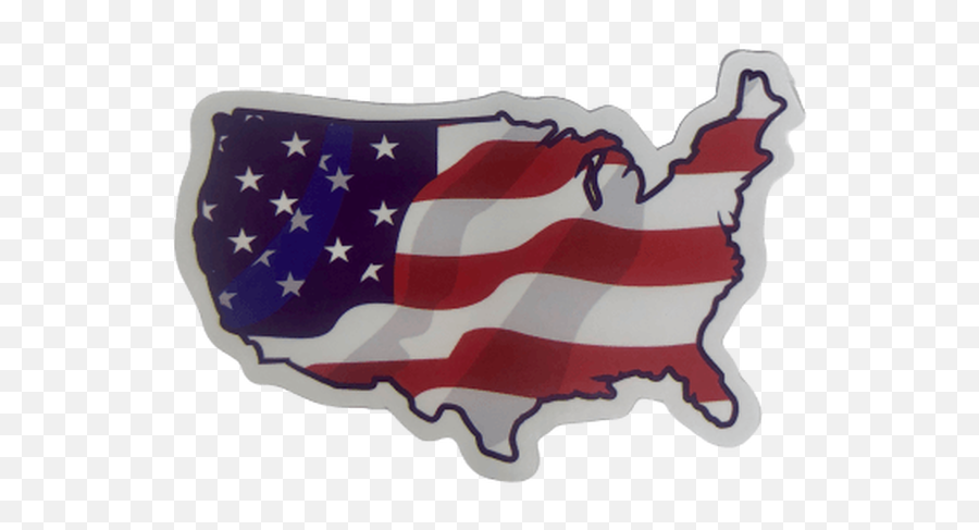 Stickers And Decals Coolersbyu - American Emoji,Emoji American Flag Buring