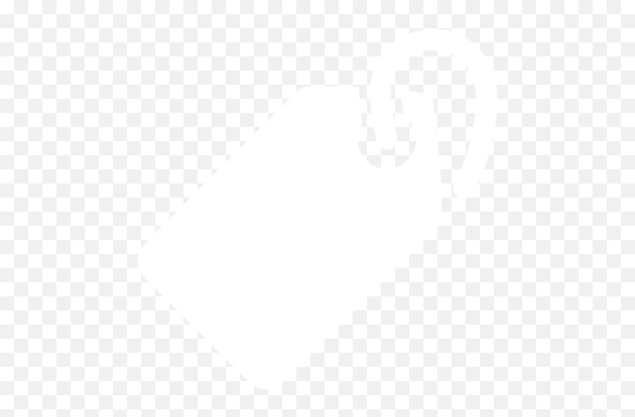 White Tag Icon - Free White Price Tag Icons White Brand Icon Png Emoji,Blue-ribbon Prize Emoticon