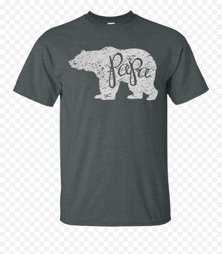 Papa Bear Shirt Graphic Tee - Rick And Morty Merchandise Emoji,Bear Smirk Emoticon