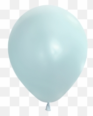 12 Kalisan Latex Balloons Pastel Matte Macaroon Baby Blue - Balloon Emoji,Why Does Aj Use Cat Emojis