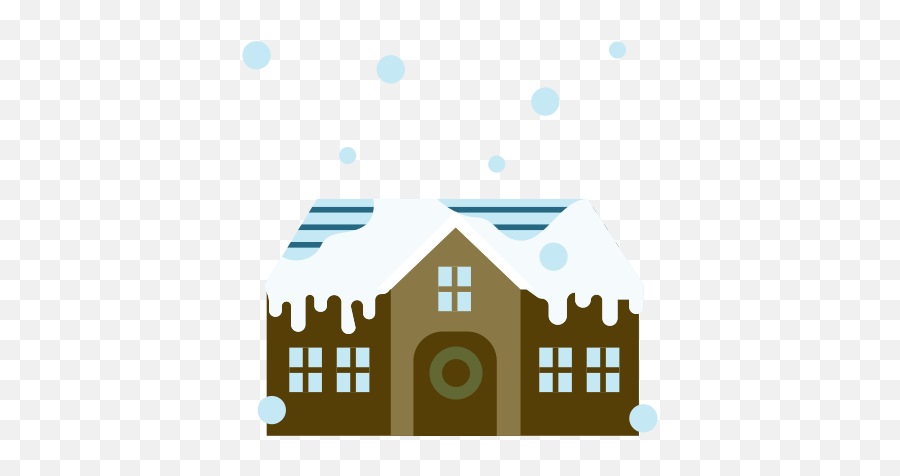 House Outdoot Snow Winter Icon - Snow Emoji,House Candy House Emoji
