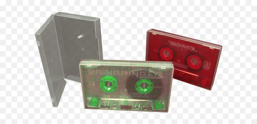 Cassette Tape Duplication In Clear Polycases - Band Cds Magnetic Tape Data Storage Emoji,Oh Emoticons Ohbi One Hallyu