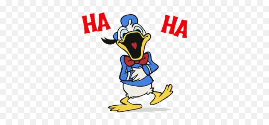 Donald Duck Whatsapp Stickers - Donald Duck Lacht Gif Emoji,Angry Donald Duck Emoji