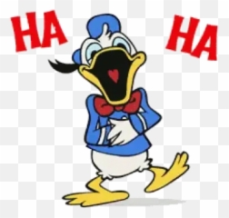 Donald Duck Whatsapp Stickers - Donald Duck Lacht Gif Emoji,Angry Donald Duck Emoji