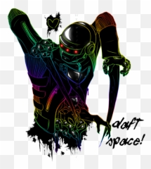 Daft Punk Merged With Dead Space - Daft Punk Art Dead Emoji,Emotion Daft Punk