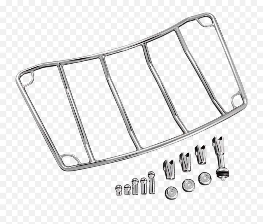 Kuryakyn Multi - Rack Adjustable Trunk Luggage Rack Chrome Kuryakyn Emoji,Colored Emojis Chrome