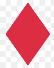 Diamond Suit Emoji - Vertical,Poker Emoji