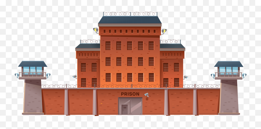 Prison Clipart - Prison Vector Emoji,Jail Emoji