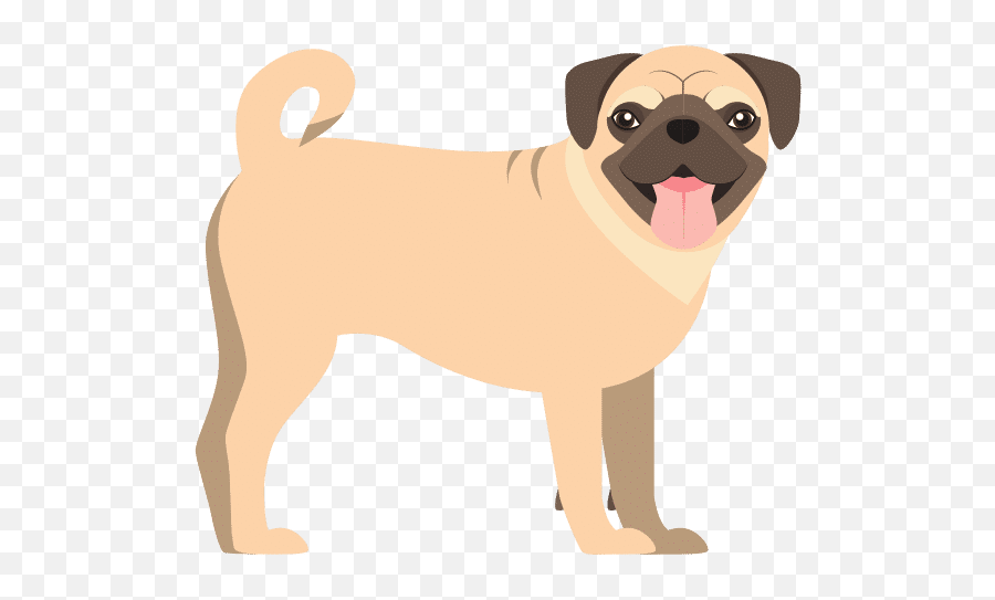 Dariariabets U2013 Canva - Dog Head Illustration Emoji,Pug Emoticons For Facebook