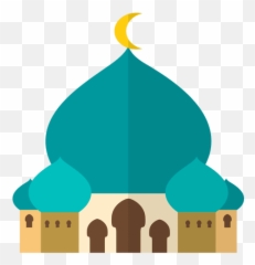 Mosque Islam Flat Transparent Png U0026 Svg Vector - Transparent Background Icon Masjid Emoji,Kabah Emoji