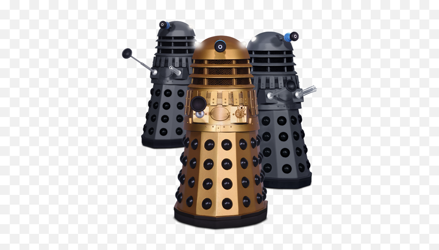 Day Of The Daleks 3 Pack Sixth Scale - Big Chief Dalek Emoji,Doctor Emotion Displays Towards The Daleks