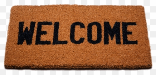 Welcome Doormat Transparent Png - Doormat Png Emoji,Welcome Mat Emoji Fb