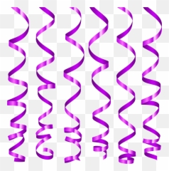 Golden Ribbons Png - Clip Art Library Ribbon Curl Transparent Png Emoji,Curls Emoji