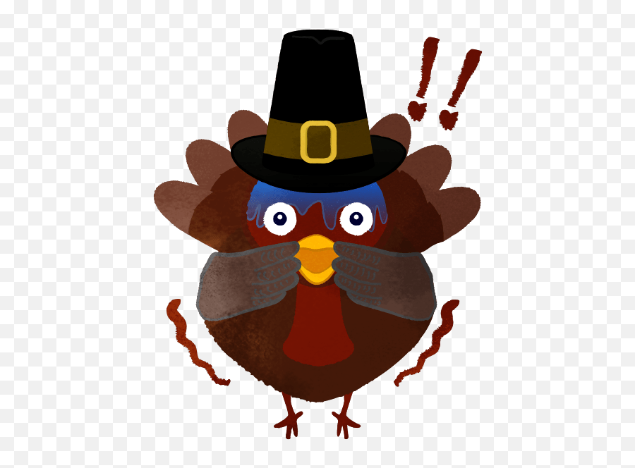 Cute Turkey Set - Cute2u A Free Cute Illustration For Emoji,Turkey Tom Emoji Movie