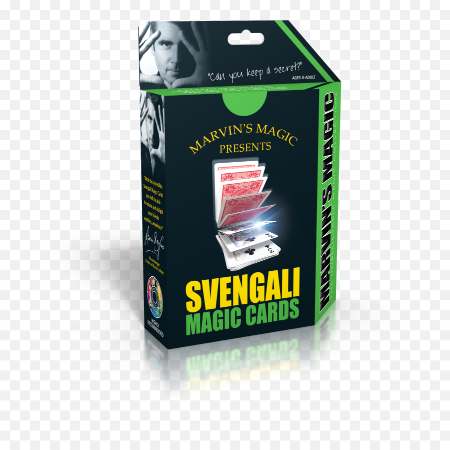 Marvinu0027s Magic Svengali Magic Cards - 20 Card Tricks Set Emoji,Magicians Emotion Bottles