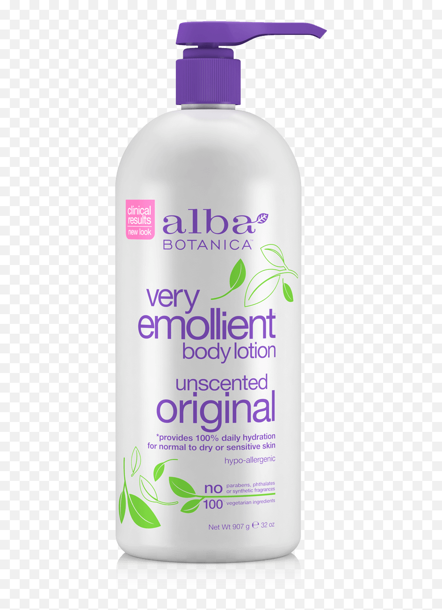 Very Emollient Body Lotion - Alba Botanica Emoji,Soap Emoji Body Wash