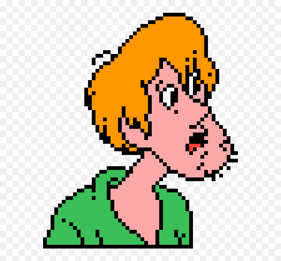 Shaggy - Shaggy Pixel Art Png Emoji,Scooby Doo Emoji