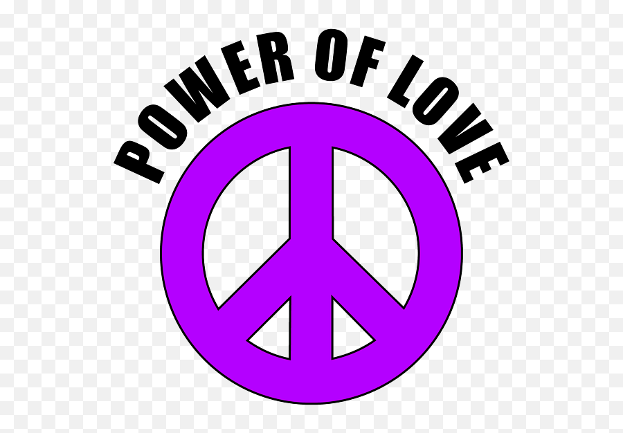 Power Of Love Power Of Peace Peace Symbol Social Justice Emoji,Peace Love Happiness Emoji