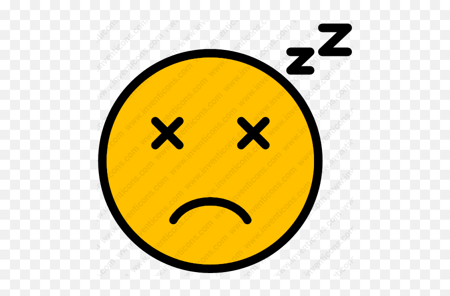 Download Emoji Vector Icon Inventicons,Sleepign Emoji