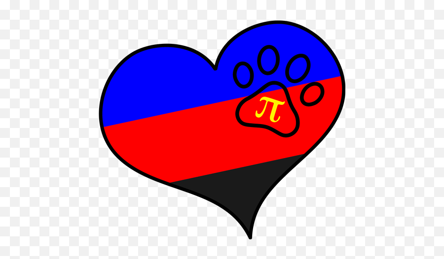 Polyamory Pride Heart Emoji,Pride Heart Emoji