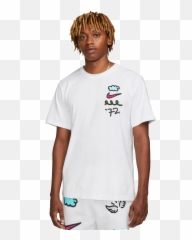 Nike Menu0027s Sportswear Gel Doodles Tee - White Emoji,All Over Both Sides Emoji T-shirt