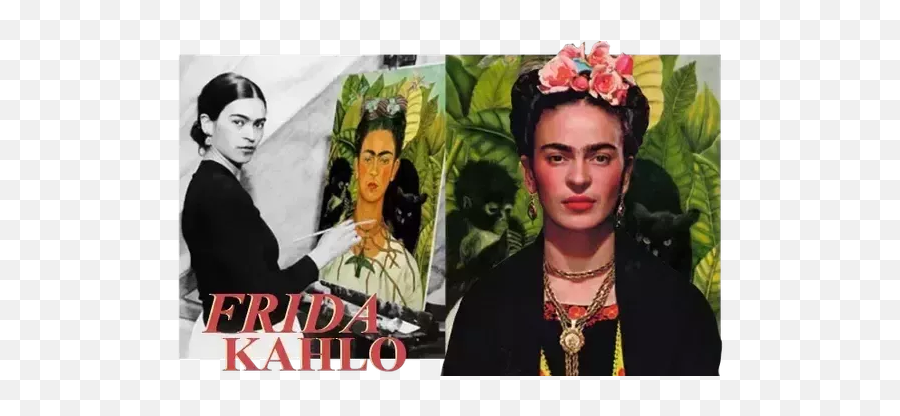 What Is The Most Depressing Painting - Frida Kahlo Painting With Thorn Necklace And Hummingbird Emoji,Paintings That Show Emotion