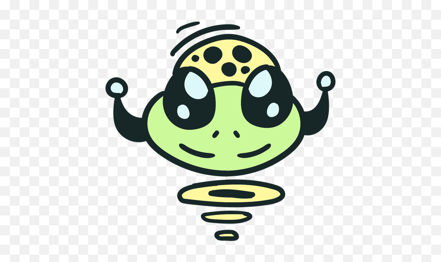Alienu0027s Head Jumping Stroke - Transparent Png U0026 Svg Vector File Dot Emoji,Gun To Head Emoticon