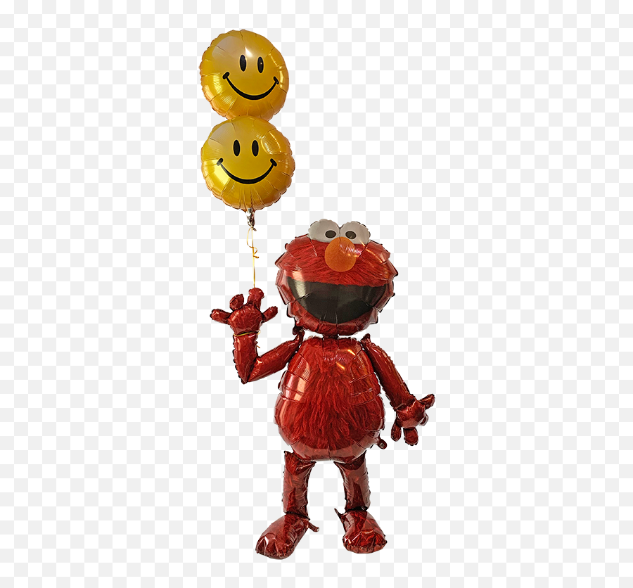 Elmo Smiles - Happy Emoji,Facebook Balloon Emoticon