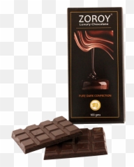 Zoroy Pure Dark Confection Chocolate - Types Of Chocolate Emoji,Pure Emotion Chocolate Surat