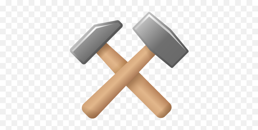 Hammer And Pick Icon - Hammer And Wrench Png Emoji,Miner Emoji