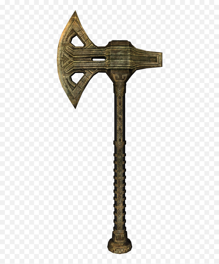 One Handed War Axe - Skyrim One Handed Axes Emoji,Battle Axe Emoji