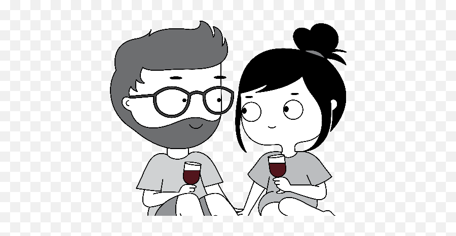 Top Romantic Picture With Cartoon Stickers For Android Ios - Anjali Comics Emoji,Emoji Von Iphone Auf Android