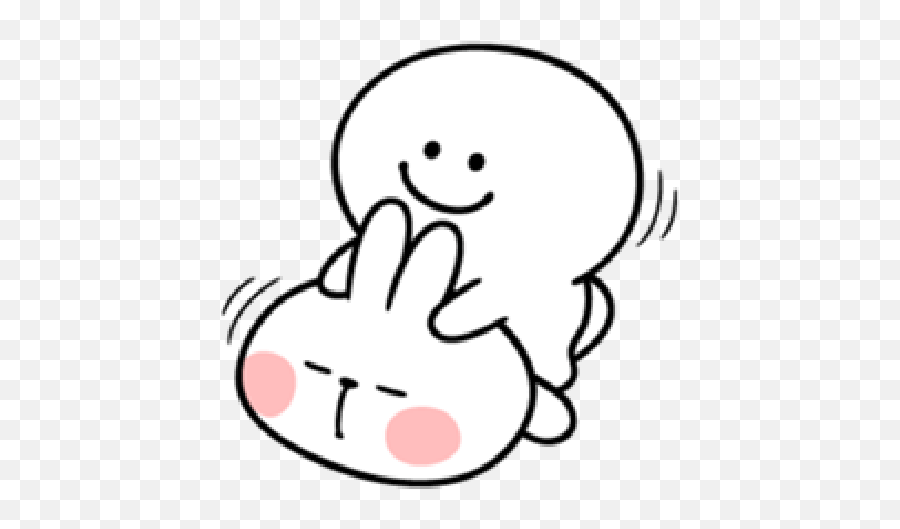 Spoiled Rabbit Plump U2013 Line Stickers Line Store U2013 Artofit - Spoiled Rabbit Sticker Emoji,Spoiled Emoji