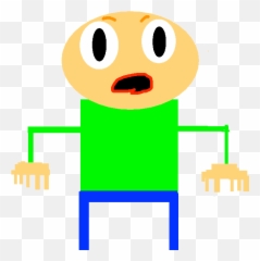 Have A Talk With Baldi 1 - Dot Emoji,Marshmello Face Emoticon