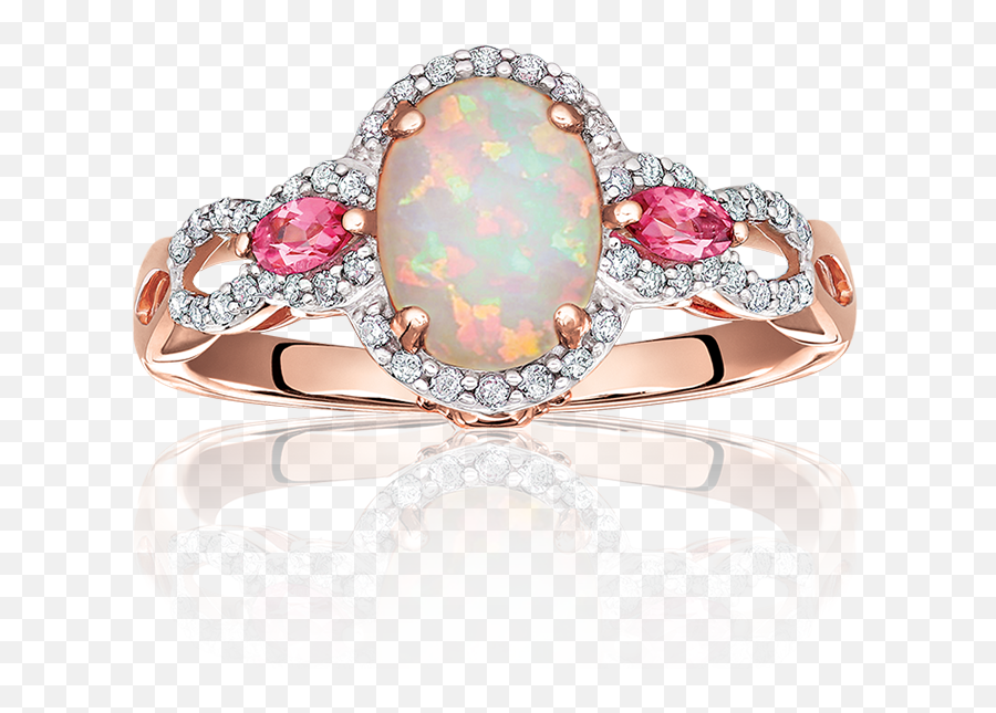 Opals More Ideas In 2021 - Tourmaline Opal Ring Emoji,Emotions Cubic Zirconia 10k Gold Swirl Ring