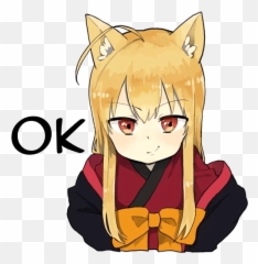 Anime Tyan Emotion Sticker By Lil Meow Meow Emoji,Anime Chibi Emotion