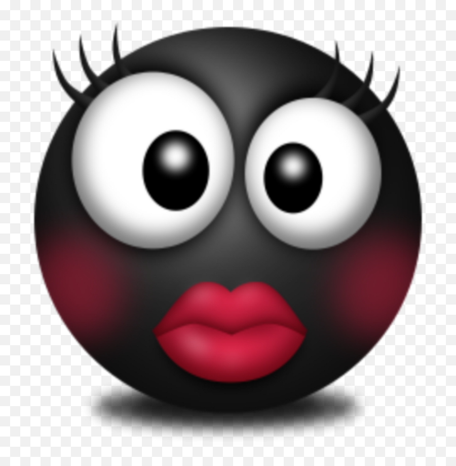 Mq Black Eyes Flirt Love Heart Sticker By Marras - Dot Emoji,Love Eyes Expression Emoticon