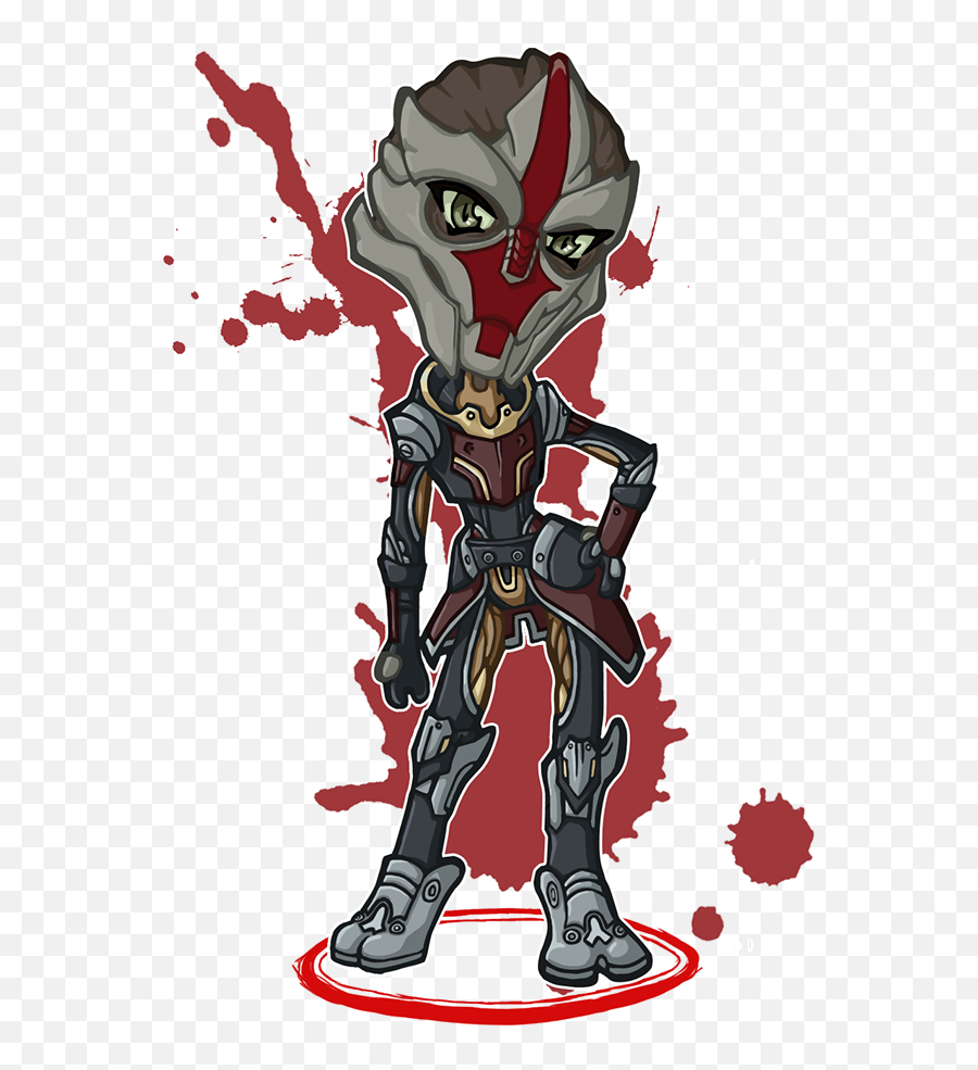 Mass Effect Fan Art - Demon Emoji,Joker Emotion Mass Effect