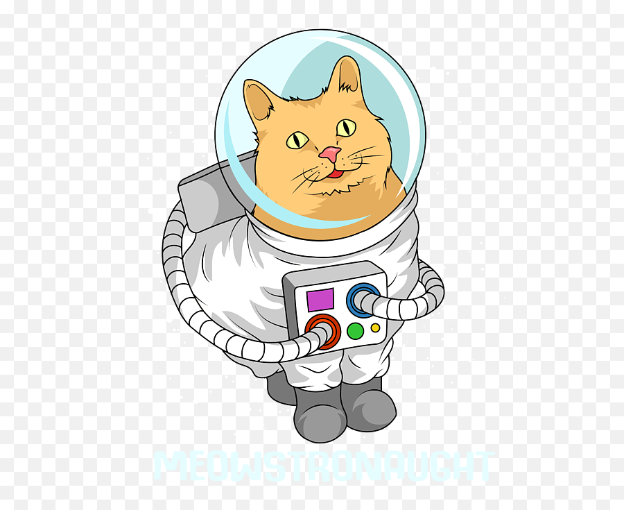 Astronomer Cat Space Suit Spiral - Cat With Astronaut Suit Emoji,Cat Emotions Illustration