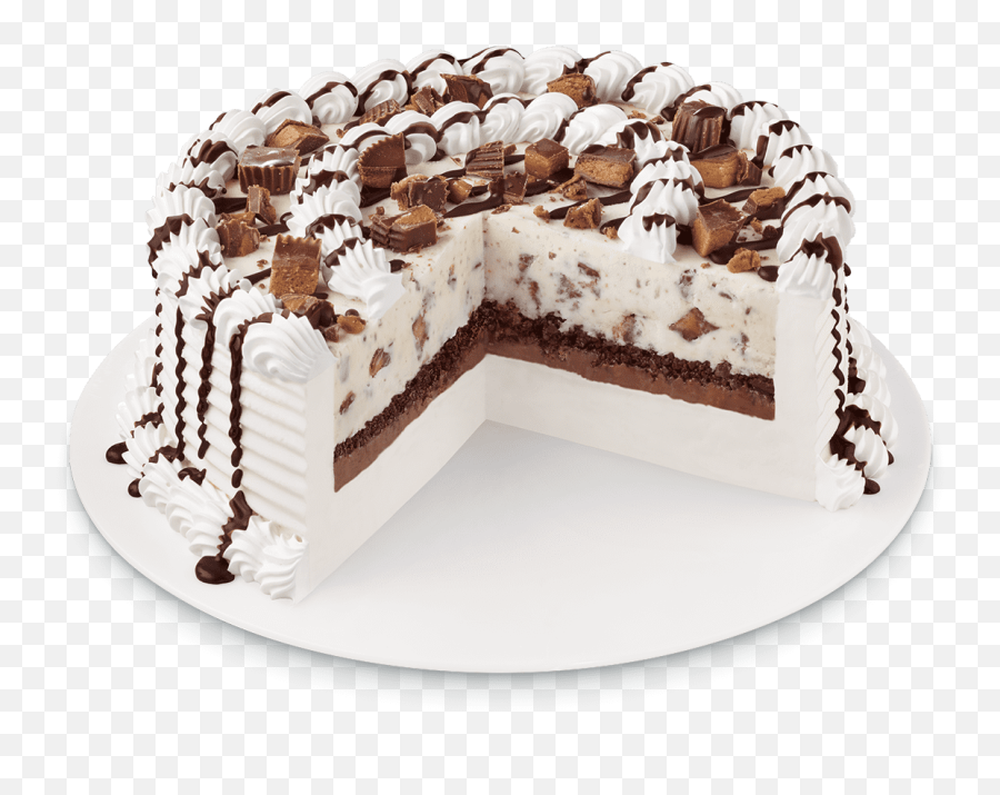 Reeses Peanut Butter Cups Blizzard - Cake Dairy Queen Menu Emoji,Emoji Birthday Cakes At Walmart